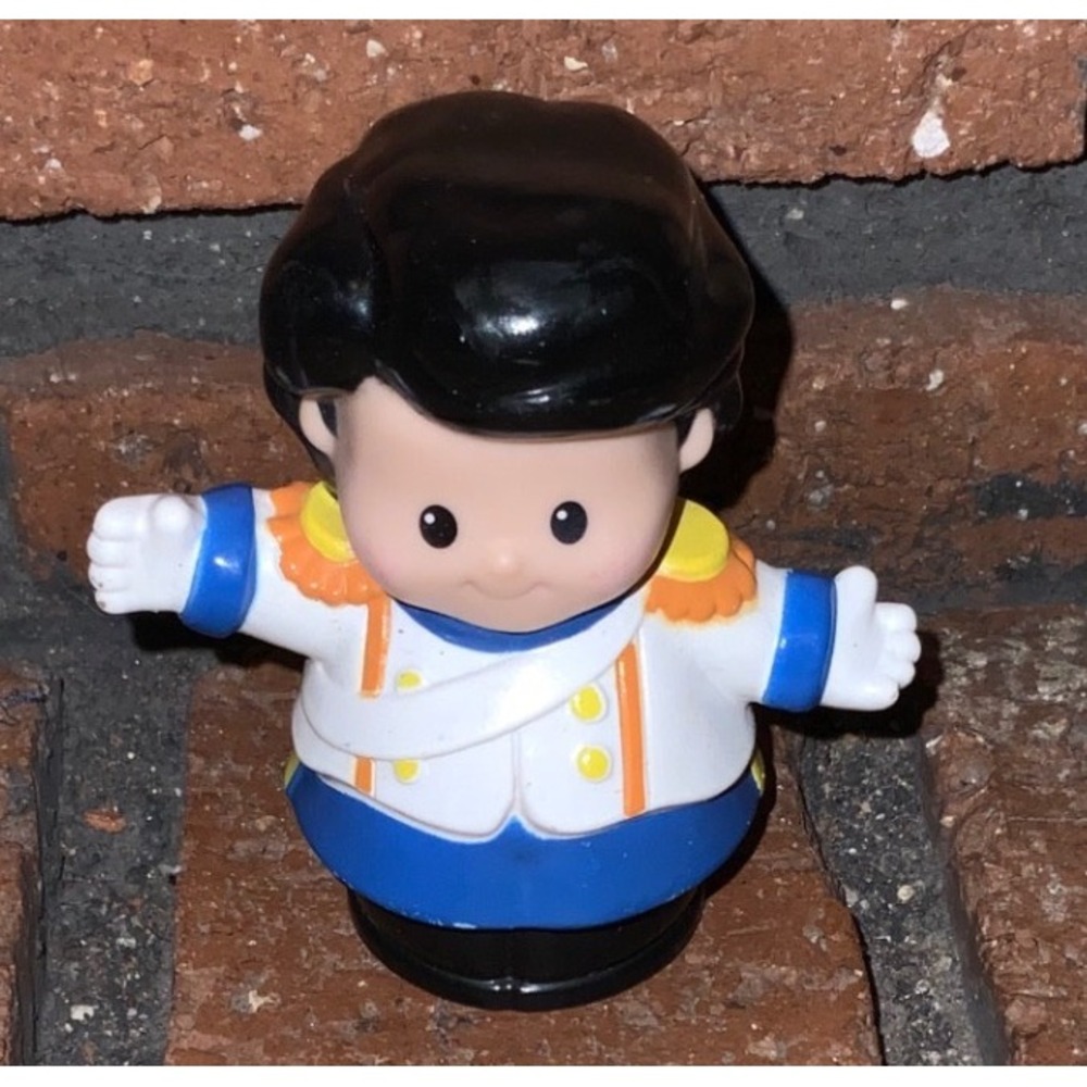 Fisher Price Little People Disney Princess Prince Eric Figure Little Mermaid Toy